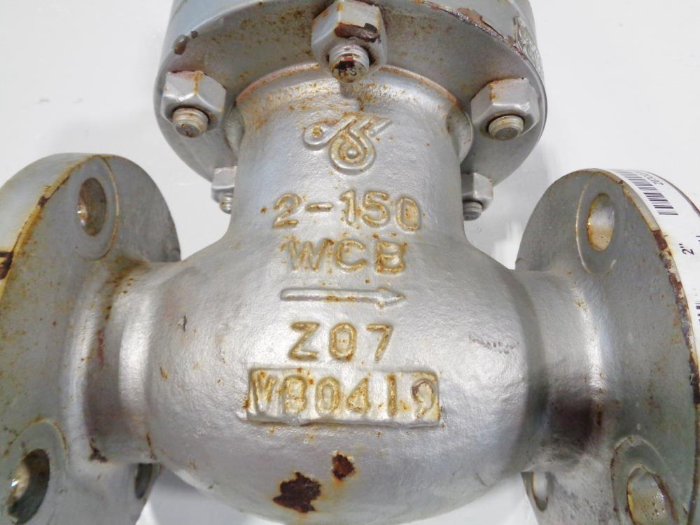 DSI 2" 150# WCB Globe Valve, Fig# 133 XU